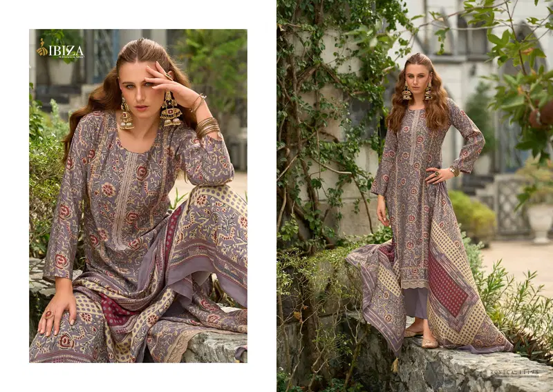  Ronica Viscose by Ibiza  Maslin Digital Printed Salwar Kameez Collection